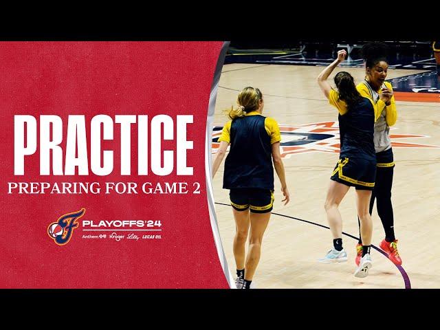 Playoff Practice in Connecticut | Indiana Fever