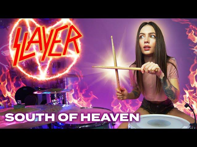 Slayer - South Of Heaven - Drum Cover by Kristina Rybalchenko