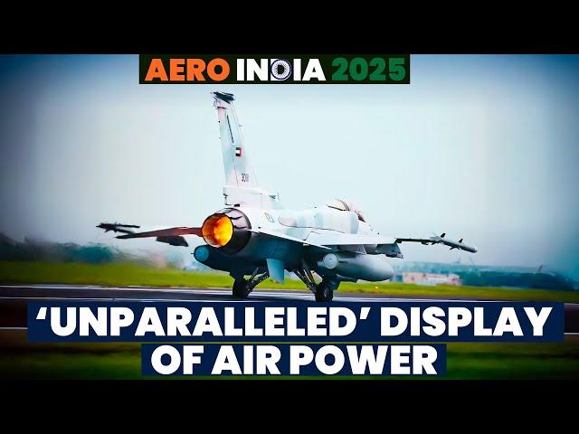 Aero India 2025 | Indian Air Force | Air power display | Bengaluru | Fighter jet | India