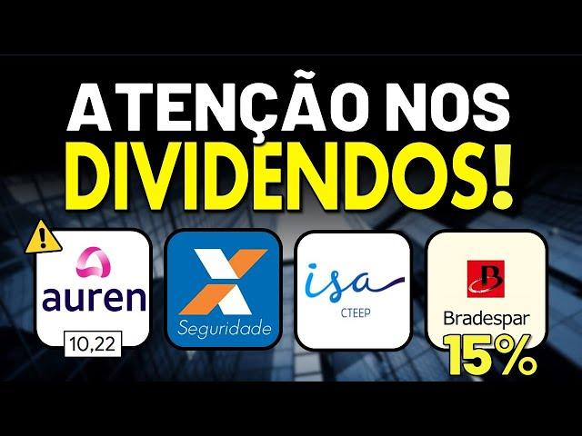 ATÉ 19% DE DIVIDEND YIELD. VALE A PENA INVESTIR PENSANDO EM DIVIDENDOS? CXSE3 TRPL4 AURE3