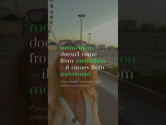 How to maintain momentum as a new real estate agent!