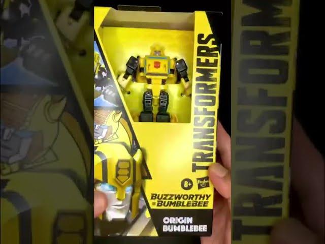 Transformers Buzzworthy Origin Bumblebee #transformers #bumblebee #hasbro #shorts