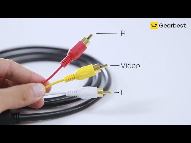 HDMI to 3 RCA Conversion Line Cable Converter Adapter - Gearbest.com