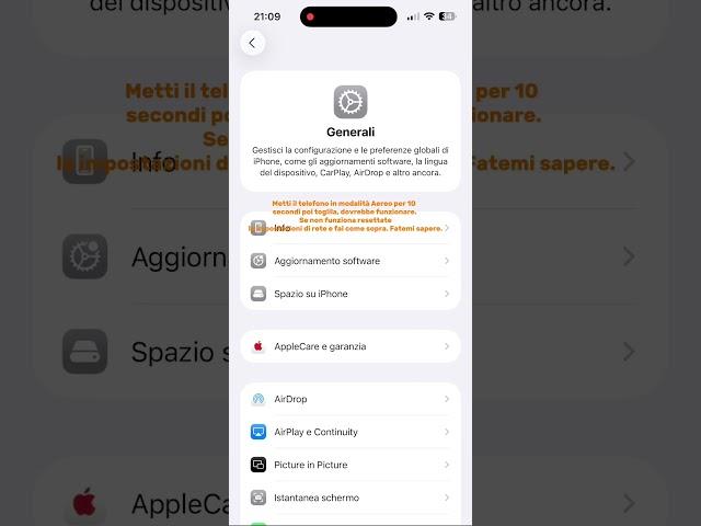 iOS 26 non permette di ricevere aggiornamenti- risolto - iOS 26 unable to check for update - solved