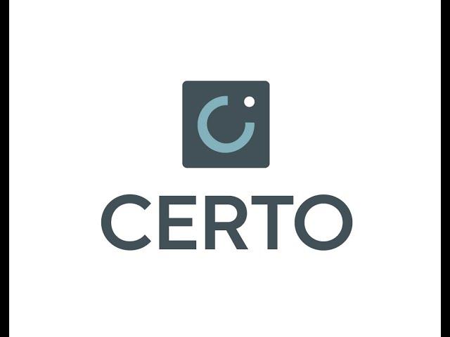 07 Certo System main user - Save and archive project documentation