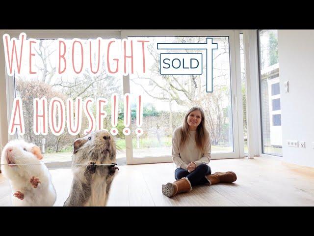 We Bought A House! For the Guinea Pigs!