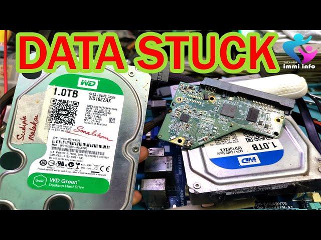 HARDDISK DATA STUCK PROBLEM SOLUTION