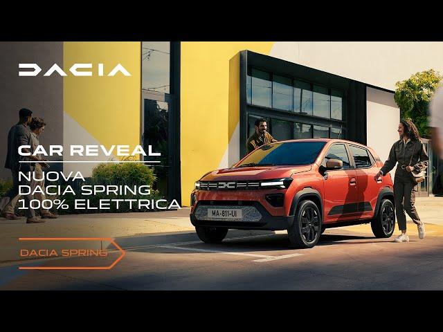 Nuova Dacia Spring 100% elettrica: video reveal