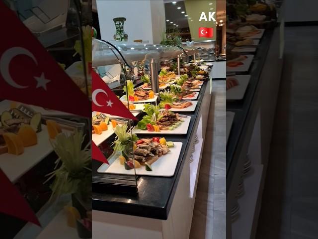  Wind of Lara Hotel, All inclusive menu, Antalya, Turkiye .