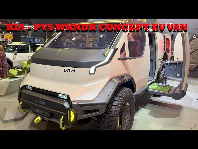 KIA - PV5 WKNDR CONCEPT EV VAN - SEMA Show 2024