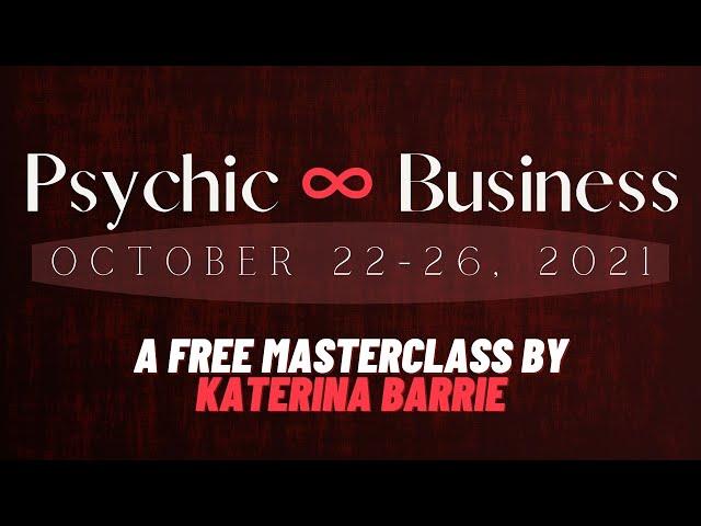 Psychic  Business Masterclass by Katerina Barrie: Aligned Sales (recorded live)