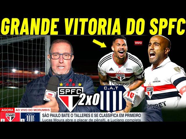 CARA NINGUÉM VAI QUERER PEGAR O SÃO PAULO NA OITAVAS DE FINAL DA LIBERTADORES! FEZ 2 NO TALLERES!!