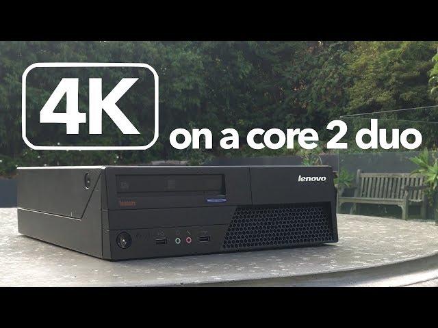 4K Gaming on a Core 2 Duo & GT1030