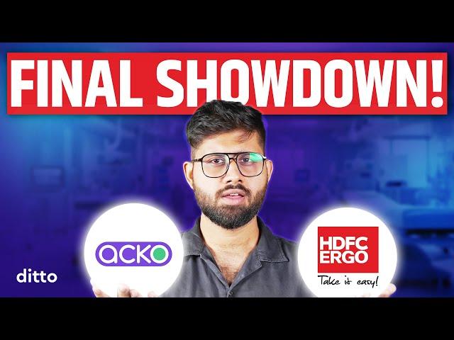 Acko Platinum vs HDFC ERGO Optima Secure | Which is BETTER?| DETAILED Comparison & UNBIASED Analysis