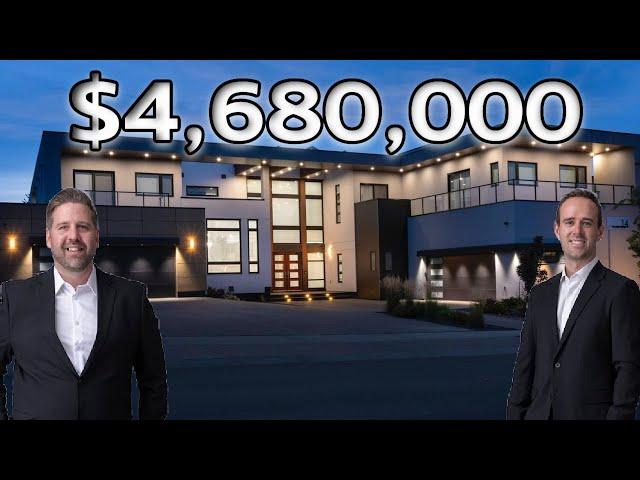 Inside a $4,680,000 Mega MANSION in Edmonton Alberta Canada