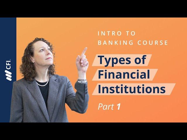 Types of Financial Institutions: Intro to Banking Course | Part 1