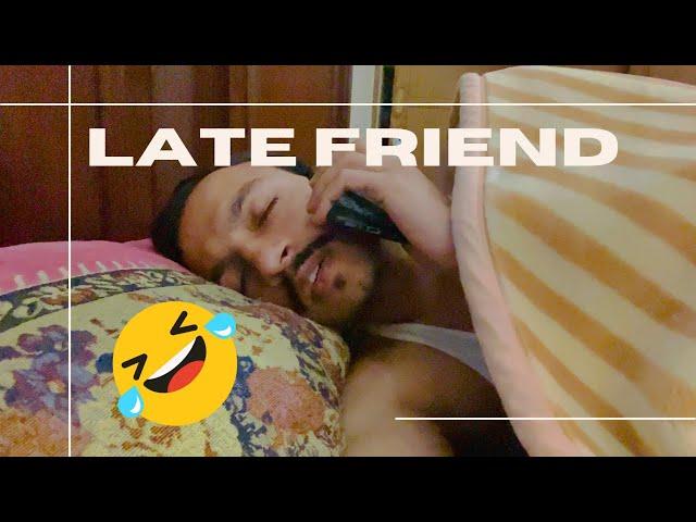 Late Friend real story | Raste mein hu | Funny Video | Waqas Vk