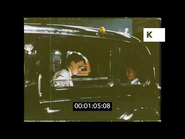 1960 Black Cab Ride Through London