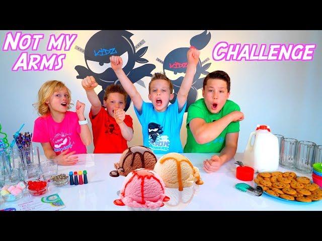 Not My Arms Homemade Ice Cream Challenge!