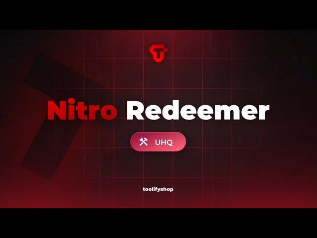 Best Discord Nitro Redeemer Showcase | Toolify Nitro Redeemer | Toolify