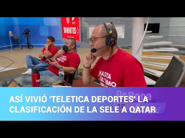 'Teletica Deportes' vivió la clasificación de La Sele en un sepulcral silencio