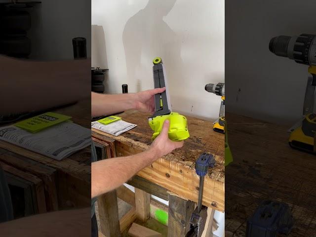 Ryobi 18v cordless light unboxing #shorts