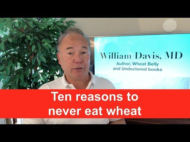 Ten reasons to never eat wheat