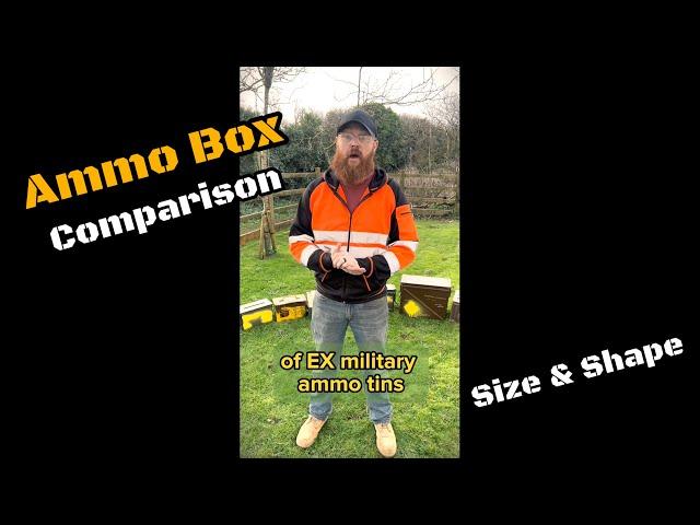 Ammo Box Size Comparison | Review | Military Surplus