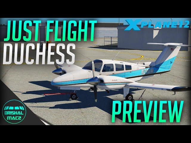 Just Flight Duchess *PREVIEW* flight | DrishalMAC2