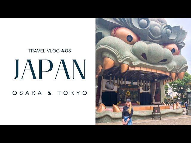 Osaka & Tokyo - the last bits of my japan trip 2024 :( japan in the fall