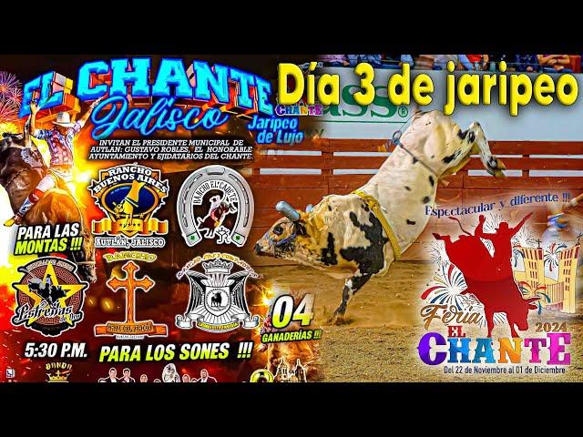 ¡¡Día 3 de jaripeo!! Con los Torazos de Rancho Buenos Aires en la Feria el Chante 2024