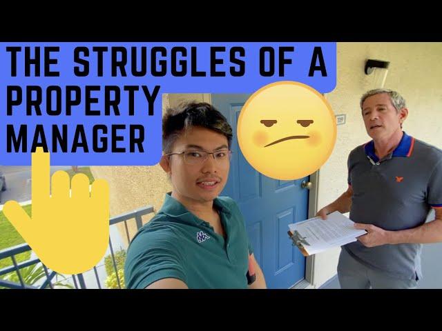 The Struggles of Being a Property Manager...! Real estate life