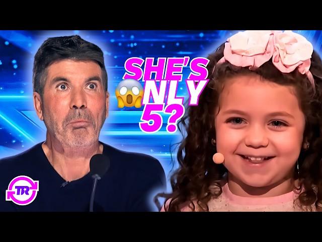 15 YOUNGEST Singers Who SLAYED Their Auditions on AGT!