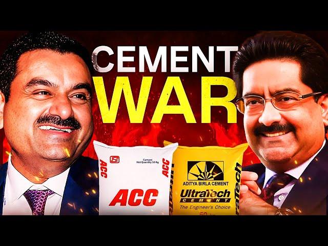 Adani Vs. Birla - Who Will Win The $26Bn Cement War? | Case Study