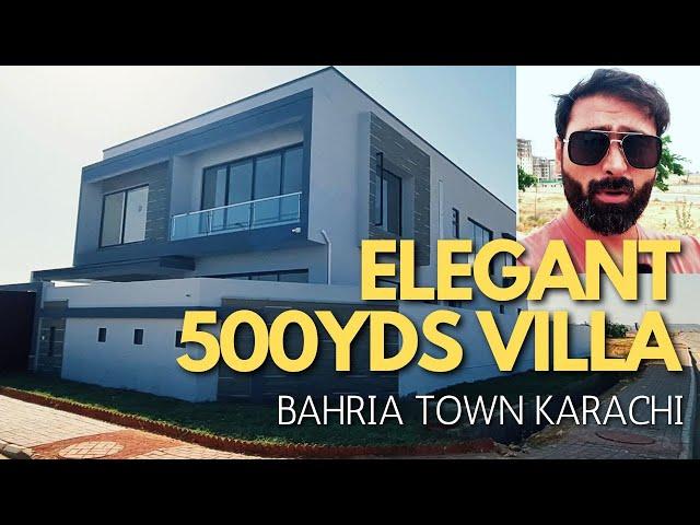 Let's Visit A Beautiful 500 sq yard Villa in Precinct 29, Bahria Town Karachi #bahriatownkarachi