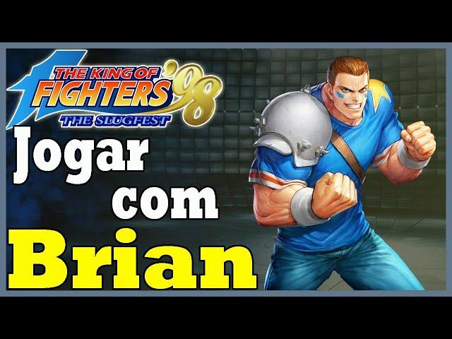 Aprenda os golpes do Brian Battler no The King of Fighters 98