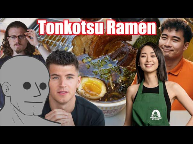 4 YouTubers v.s. NPC  (Tonkotsu Ramen)