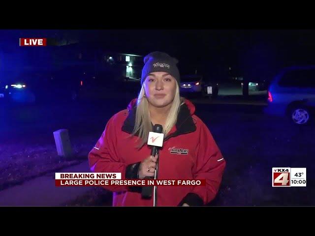 BREAKING NEWS: Large police presence in West Fargo