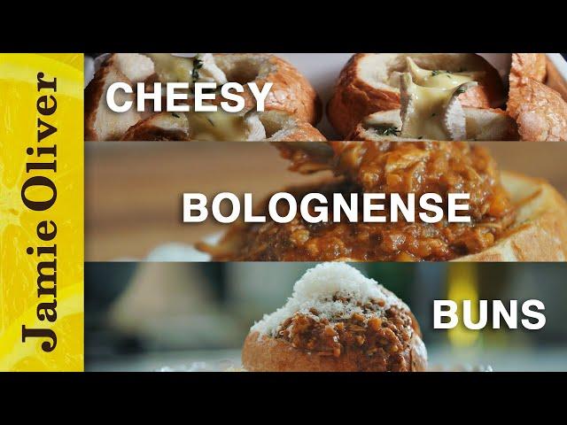 Simply Cheesy Bolognense Buns l Jamie: Fast and Simple l Channel 4, Mondays, 8pm