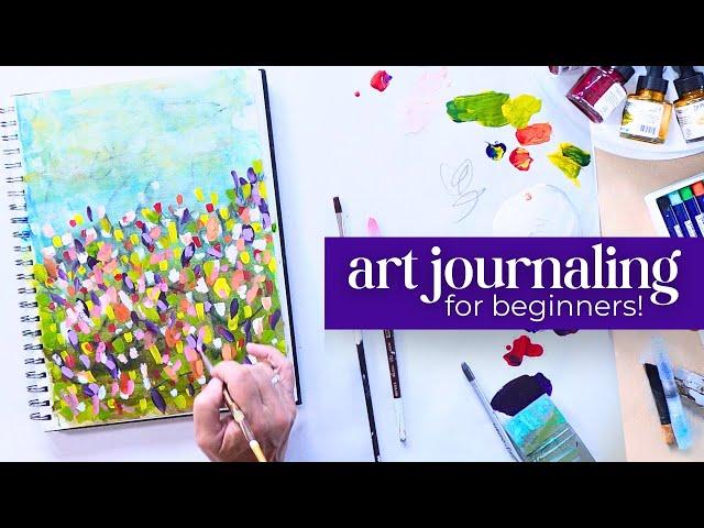 Fun Mixed Media Art Journaling for Beginners