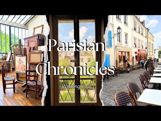 Parisian Chronicles : Exploring Montmartre, Hidden Gems and Secret Spots (A Cosy Vlog)