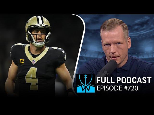Saints QB post-Carr + Sanders vs. Gabriel | Chris Simms Unbuttoned (FULL Ep. 720) | NFL on NBC