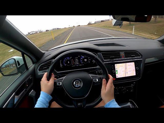 Volkswagen Tiguan SEL R-Line - Approaching Luxury Quality (and Price) - POV Driving Impressions