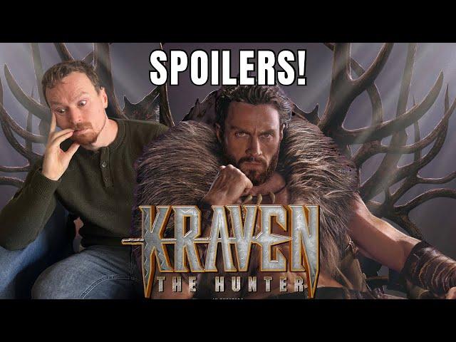 KRAVEN the Hunter FULL SPOILER Review - Easter Eggs & Comic References (+ Recommendations)