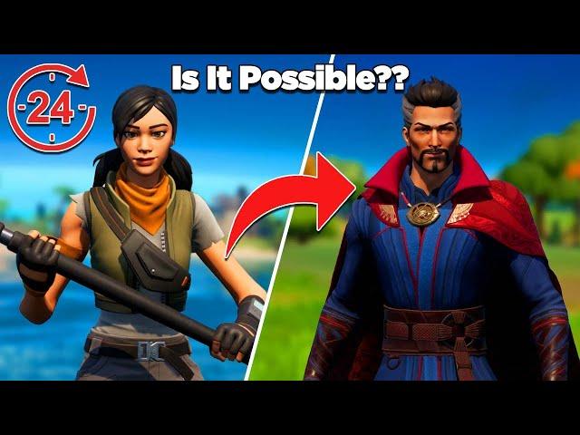 Is It Possible to Unlock Doctor Strange in 24 Hours Without Buying Any Tiers?? - Fortnite Experiment