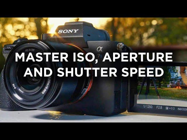 Master Your Camera Settings - How to Balance ISO, Aperture and Shutter Speed