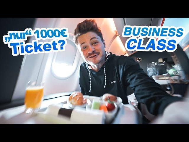 Ist das die BESTE BUSINESS CLASS Deutschlands?