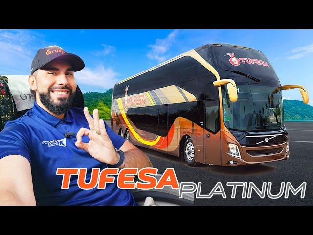 Viaja a Mazatlán DE LUJO con TUFESA Platinum Volvo 9800 DD | Review #121 Tepic a Mazatlán