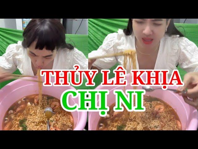 THỦY LÊ KHỊA CHỊ NI CHẤN ĐỘNG?