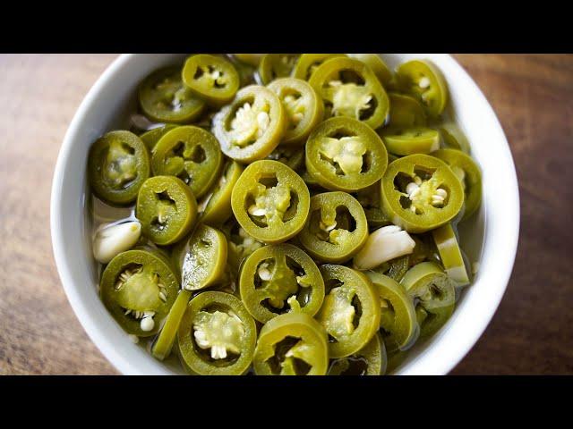 Quick Pickled Jalapenos Recipe